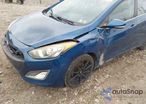 2013 Hyundai Elantra Gt from USA, damaged, VIN KMHD35LEXDU153637